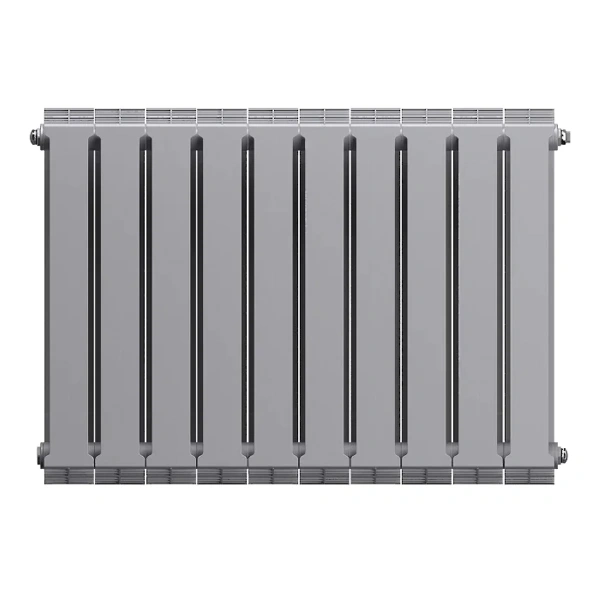Радиатор Royal Thermo PianoForte 500 Silver Satin - 10 секц. (Новый) (биметалл)
