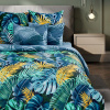 Комплект постельного белья Василиса Монблан Tropical евро сатин нав 70х70х2 шт.