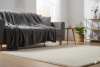 Плед DH 150х200 см темно-серый BL07-2E