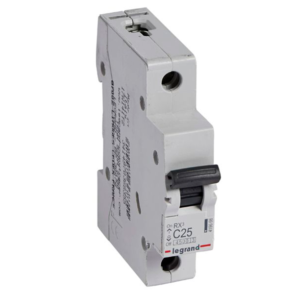 Автомат Legrand RX3 ВА 1Р С 25А 4,5ka 419666