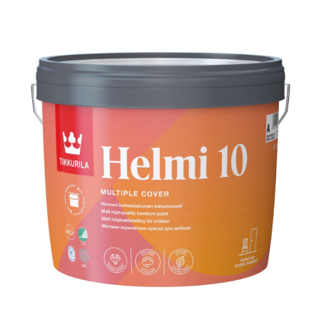 Краска для мебели HELMI 10 A мат 0,9л