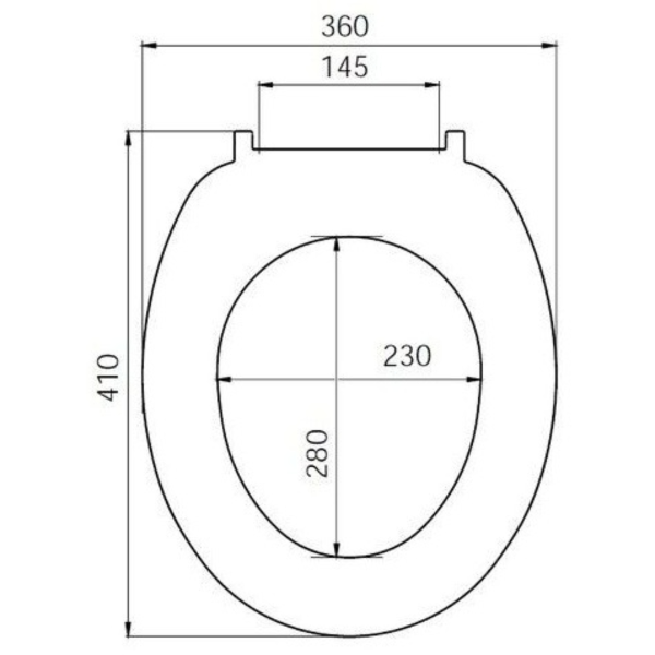 Сиденье для унитаза Iddis 01061.1 бел.