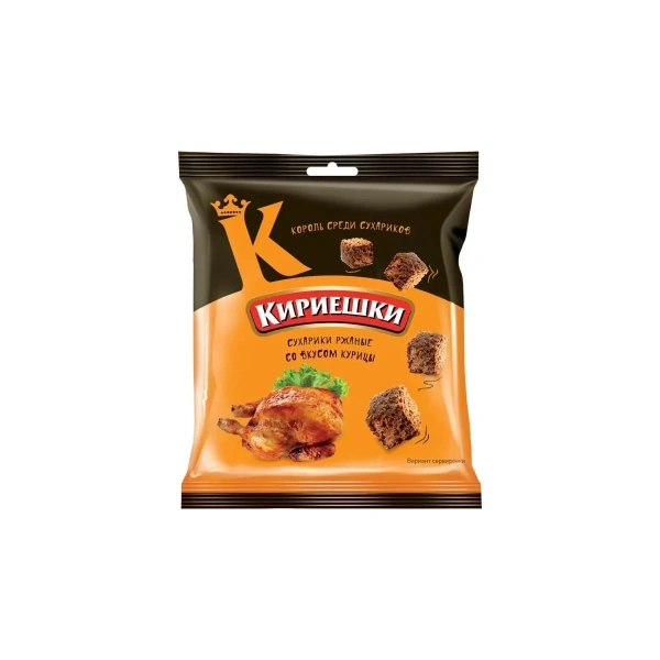 Кириешки ржан.40г/60 Курица