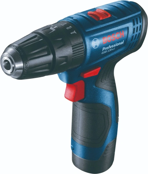 Дрель-шуруповерт аккум. Bosch GSB 120-LI (06019G8100) Professional, ударная