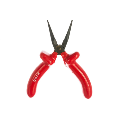 Тонкогубцы "ЭЛЕКТРИК" диэлектрические, высоковольтные до ~1000В, маслобензостойкая рукоятка, 160мм, 