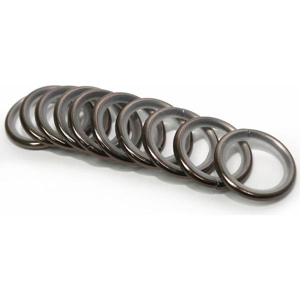 Кольца металлические Коньяк D25*3,5мм 10 шт 3162549548