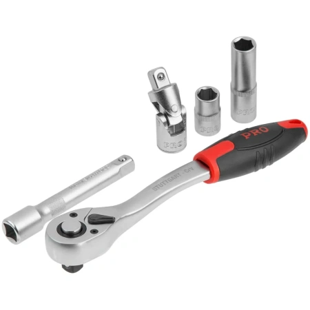 Набор головок и ключей 216пр. 1/4",3/8",1/2" PRO STARTUL STUTTGART (PRO-216S)