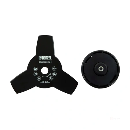 Триммер бензиновый DR-25, 25 см3, неразъемная штанга, состоит из 2 частей// Denzel