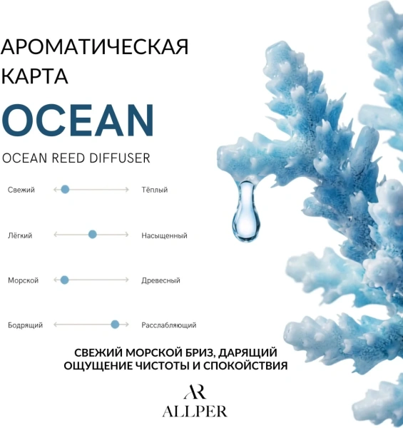 Аромадиффузор ALLPER Океан/Ocean 100мл