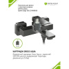 Смеситель в/д GROSS AQUA 2510880GM Грани (Edge), кор. нос