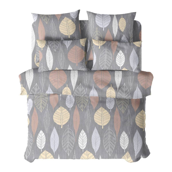 Комплект постельного белья Самойловский Текстиль Клевер евро нав 50х70х2 шт 759296