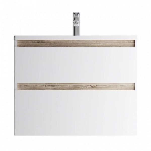 Тумба под умывальник AM.PM  M85AFHX0802WG X-Joy, подвесная, 80 см, 2 ящика, белый глянец