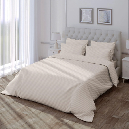 Пододеяльник Verossa Stripe 148х215см на молнии Antique White 925719