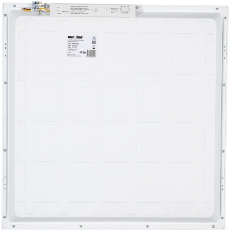 Панель светодиодная 595x595x28 Euroled 50W 3CCT IP20
