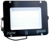 Прожектор Gauss Qplus 200W 24000lm 6500K 175-265V IP65 черный LED 1/4 613100200