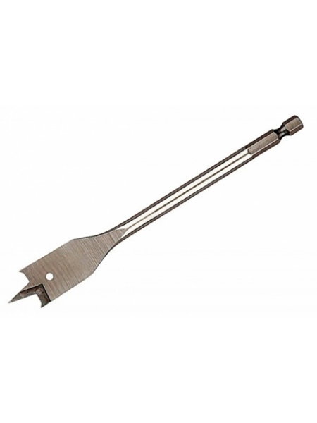 Сверло перьевое по дереву "ЭКСПЕРТ" 144-152-35 шестигранный хвостовик 1/4", L 152мм, d 35мм(1шт/уп)