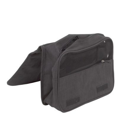 Косметичка дорожная с крючком для подвешивания 25х20см цветы CN