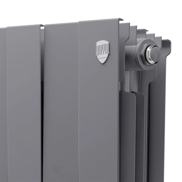 Радиатор Royal Thermo PianoForte 500 Silver Satin - 10 секц. (Новый) (биметалл)