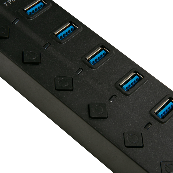 Разветвитель usb-портов ( на 7 портов) с выключателем