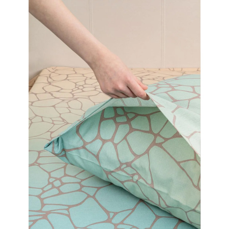 Комплект постельного белья Василиса 2,0 сп нав 70х70х2 шт 20839/1 Бязь