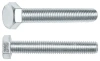 Болт М8х50 мм шестигр., цинк, кл.пр. 5.8, DIN 933 (5 шт в зип-локе) STARFIX