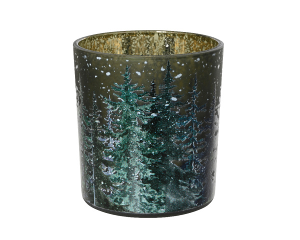 Подсвечник Decoris Елочки 7,3х8 см 708140 Kmg