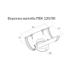 Воронка Классика 120 ПВХ GL белая (RAL 9003)