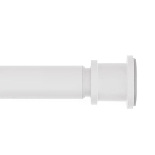 Карниз для ванной комнаты Elegante IDDIS 110-200 см белый матовый RSW0120i14
