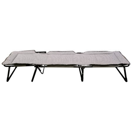 Кровать портативная регулируемое изголовье, усиленный каркас 195х68х30 см 6997 CN