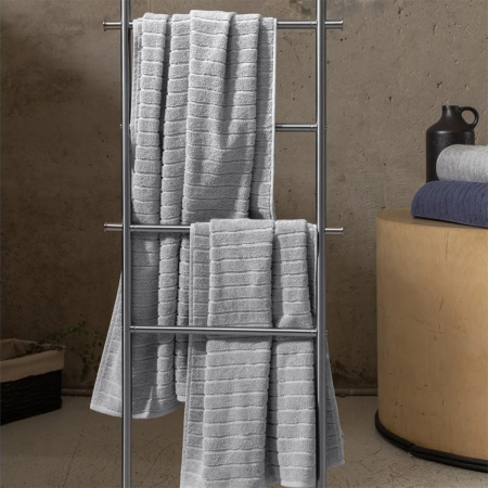 Полотенце махровое Волшебная Ночь 70х140 см 420Г/М2 Elemento, холодный серый 935812