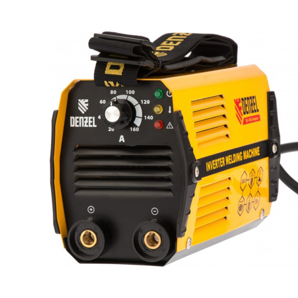 Аппарат инвертор. дуговой сварки DS-160 Compact, 160 А, ПВ 70%, диам.эл. 1,6-3,2 мм// Denzel