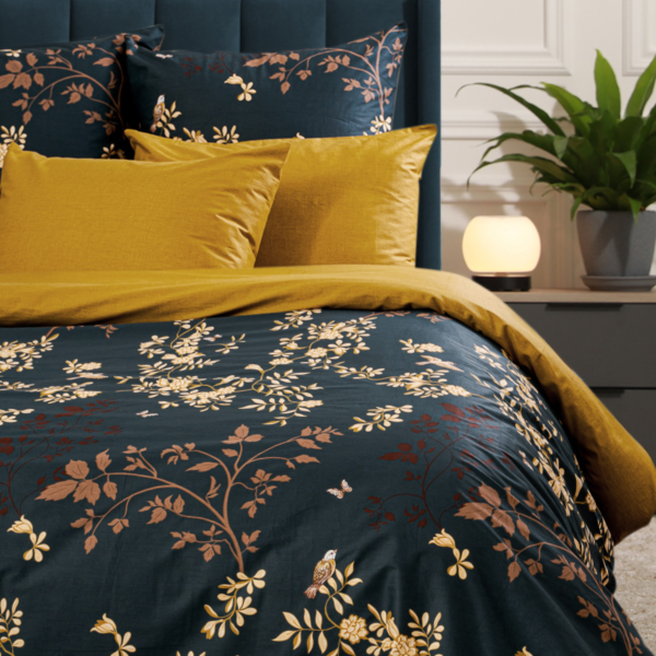 Комплект постельного белья Василиса Семейный Монблан сатин нав 70х70 см 2 шт Intreccio