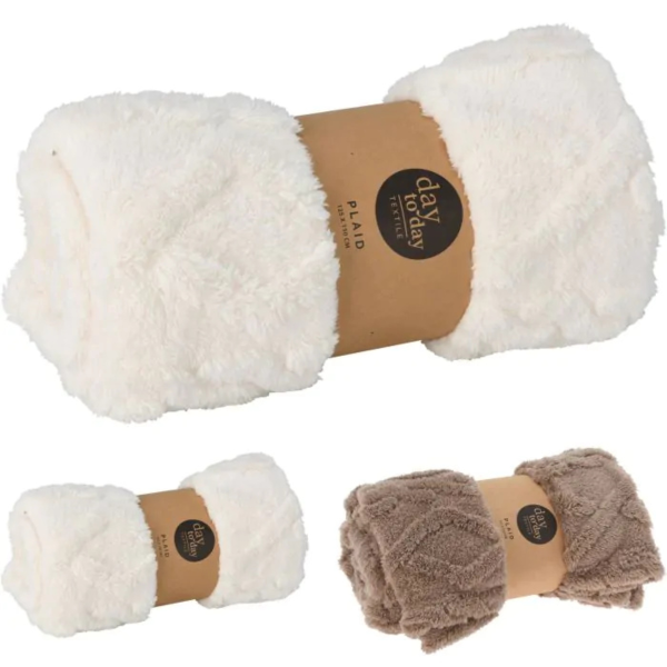 Плед 125х150 см 3 цвета в ассортименте AAE820100 К