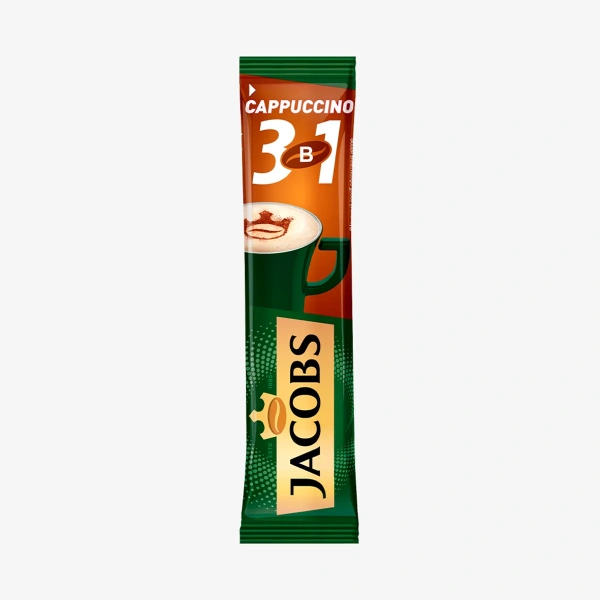 Кофе Якобс 3в1 Капучино 12,5г.