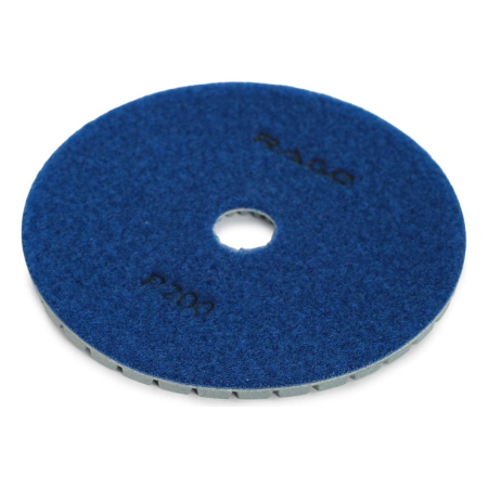 Круг алмазный гибкий шлифовальный  Р200 125мм мокрое шлифование RAGE by VIRA