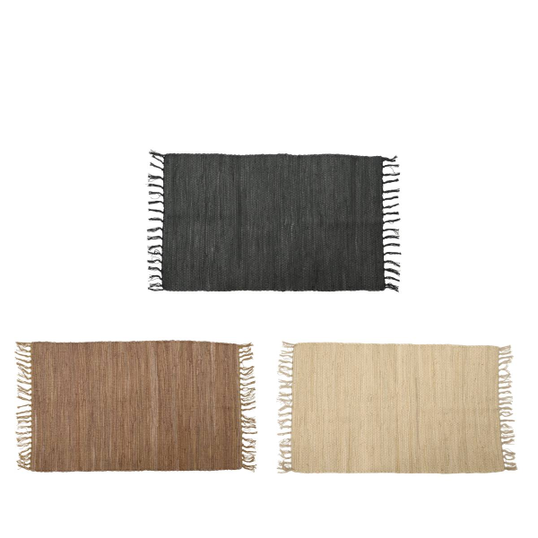 Коврик декоративный Kaemingk 60х90 см хлопок 3 цв. в ассорт. 832868