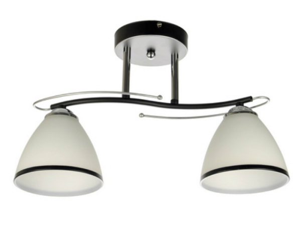 Люстра "Каскад" 121036 черный 2/Е27/60вт К007124