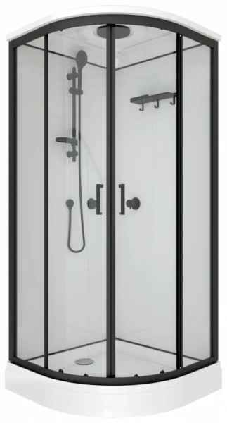 Душевая кабина Triton Прайм-Блэк М3 90*90А (3 места)