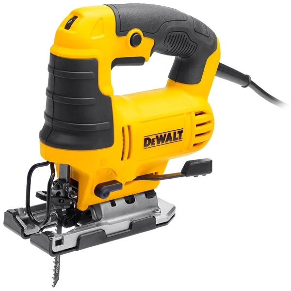 Лобзик 650 Вт, бесключевая смена пилки DeWalt, DWE349