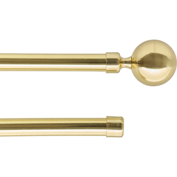 Карниз телескопический двойной Luance PALOMA 120-210 см D19 GOLD 796212098