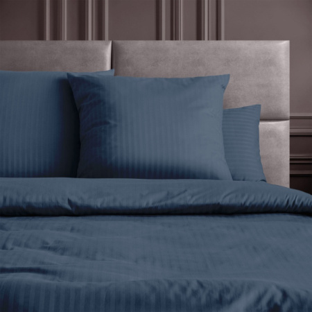 Пододеяльник Verossa Stripe 148х215 см на молнии Sapphire