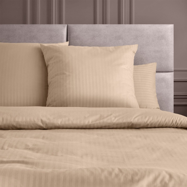 Комплект постельного белья Verossa Stripe Bronze 1,5 сп нав 70х70х2шт 747391