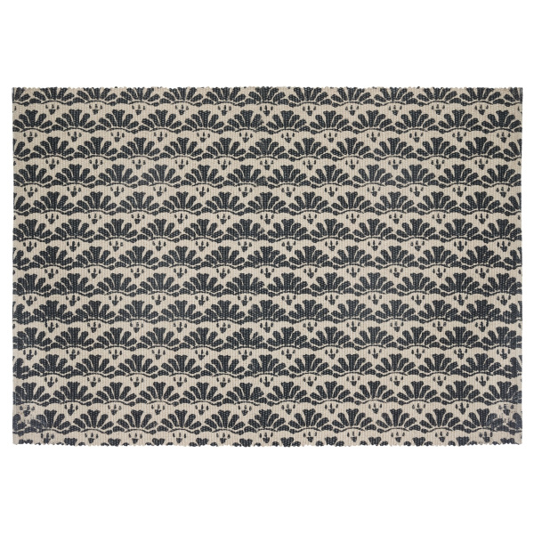 Коврик интерьерный Atmosphera 60х90 см темно-серый хлопок 163947L