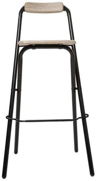 Стул барный 5Five складной 47,5х50х98 см бежевый 140448D