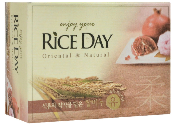 Мыло CJ LION Rice Day(Yu) с экстрактом граната и пиона 100гр