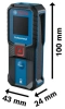 Дальномер лазерный Bosch GLM 25-23