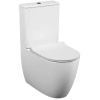 Унитаз-компакт Vitra Sento Rim-ex open back, сиденье тонкое микролифт, механизм 3/6 л (9830B003-7204