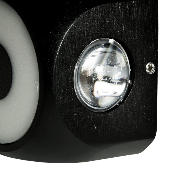 Светильник настенный  LED DF2277/4+1 6Вт.3000К черный 75*75мм