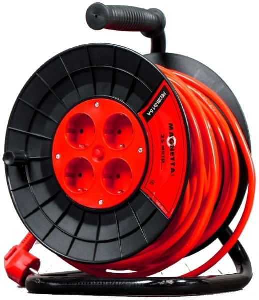 Удлинитель Magnetta, PEC25-3X1.5-A,  1.5мм 25м