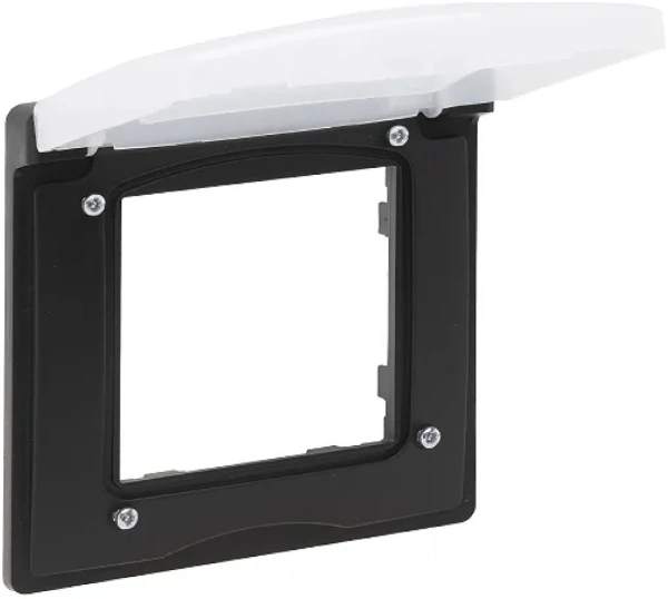 Рамка 1-ная AQUA IP44 NLST чёрный 863596 Legrand (5)